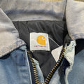 Faded Blue Carhartt arctic Jacket