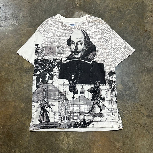 AOP Shakespeare Tee (One Per Order)