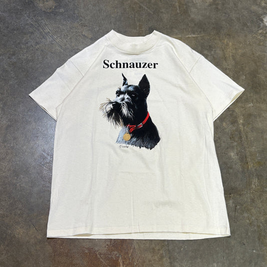 Schnauzer Cream Dog Tee