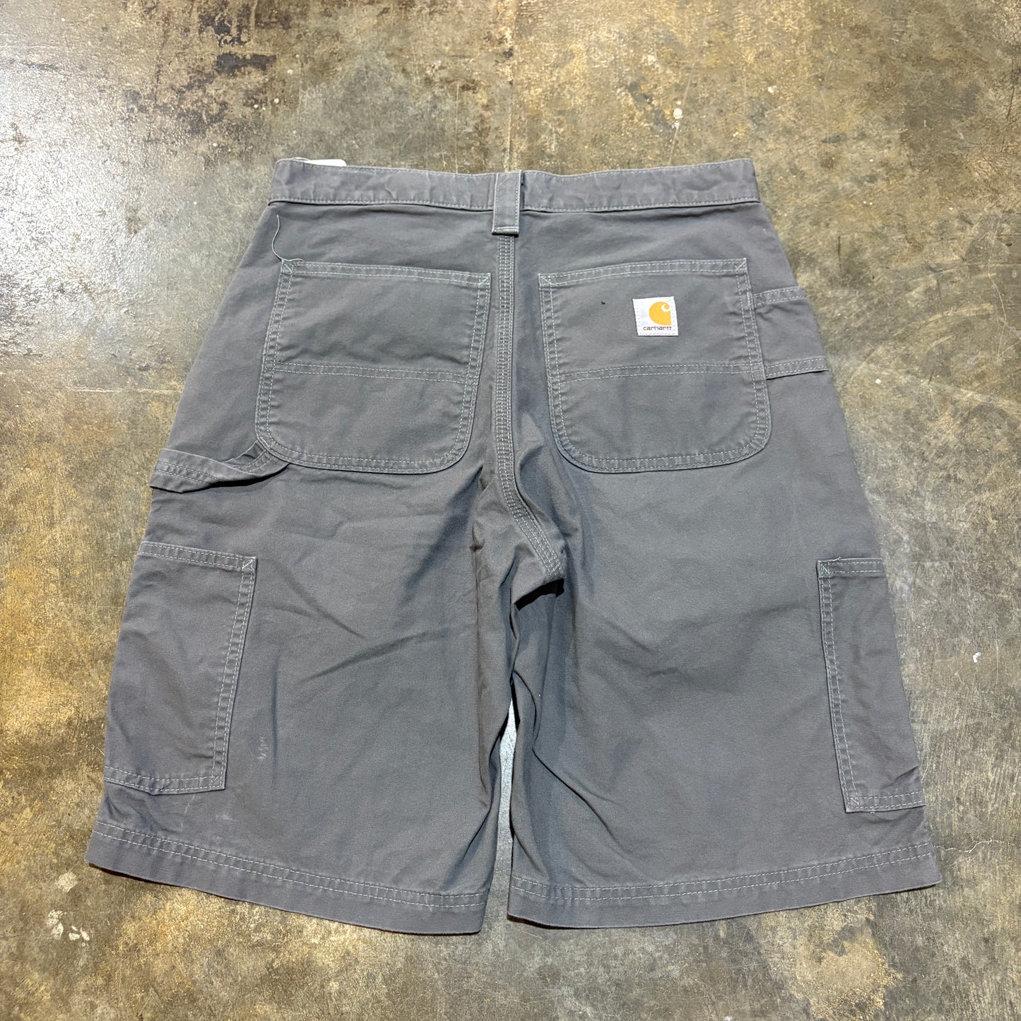 Grey Carhartt Carpenter Shorts 65