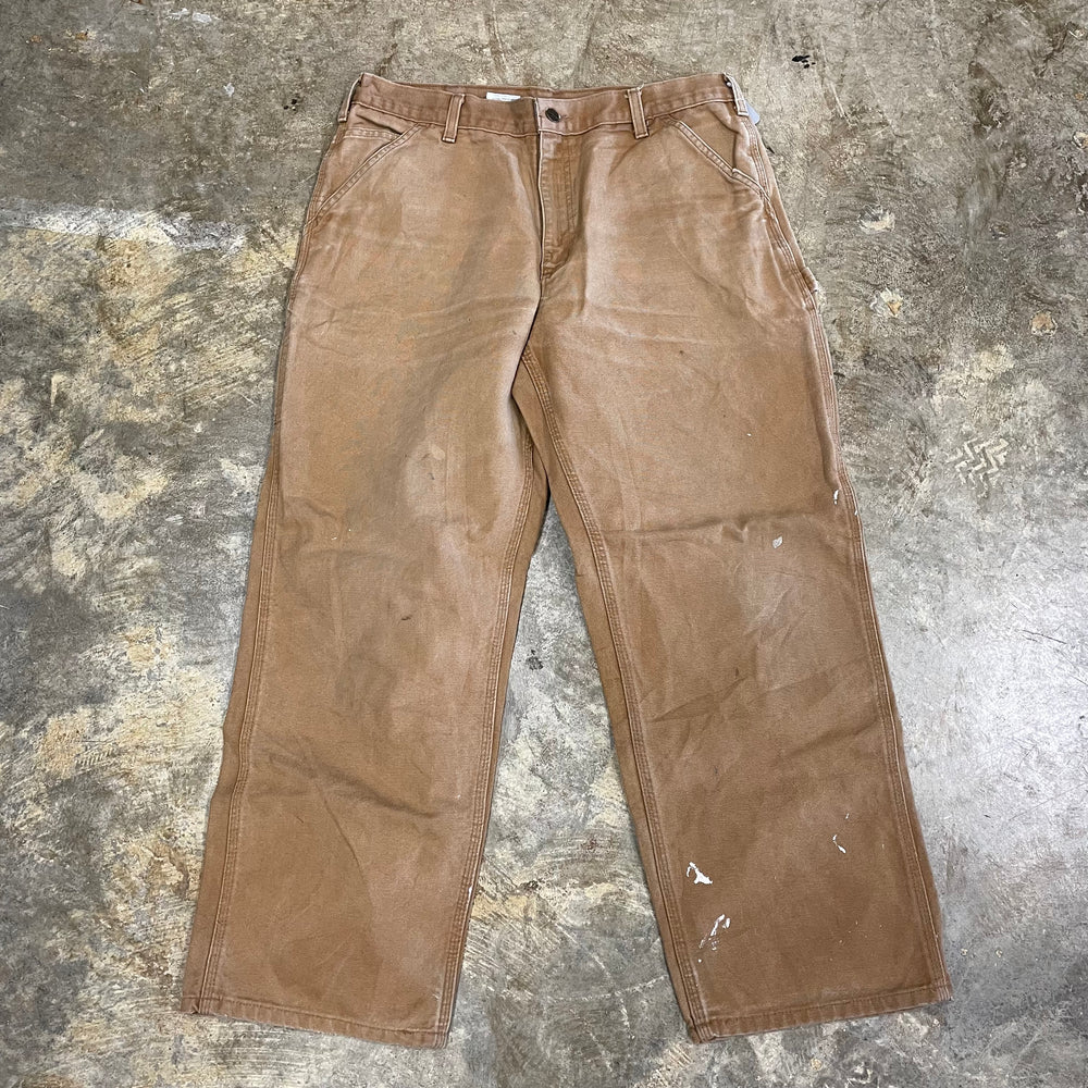 Tan Carhartt Carpenter Pants10