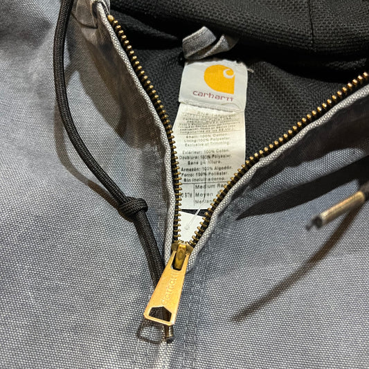 Grey Hooded Carhartt Jacket