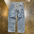 Diamond Gussett Flannel Lined Medium Wash Jeans