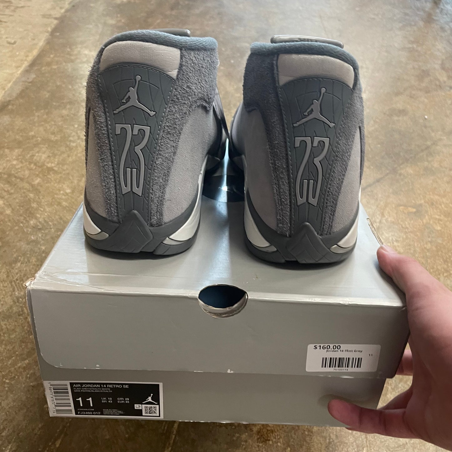 Jordan 14 Flint Grey