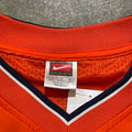 Auburn NIke Team Center Check Orange Sweatshirt