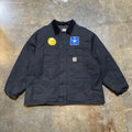 Black Carhartt Pennsylvania Chemicals Detroit Jacket