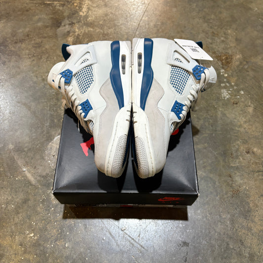 Jordan 4 Miliary Blue