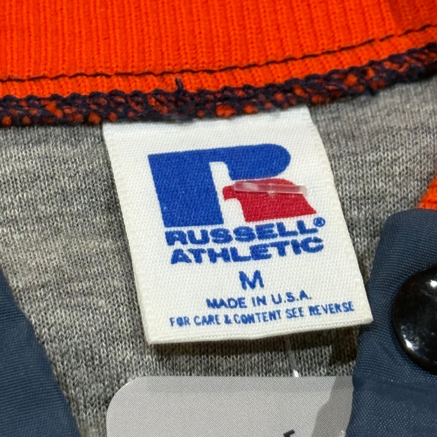 Navy Auburn Satin Jacket