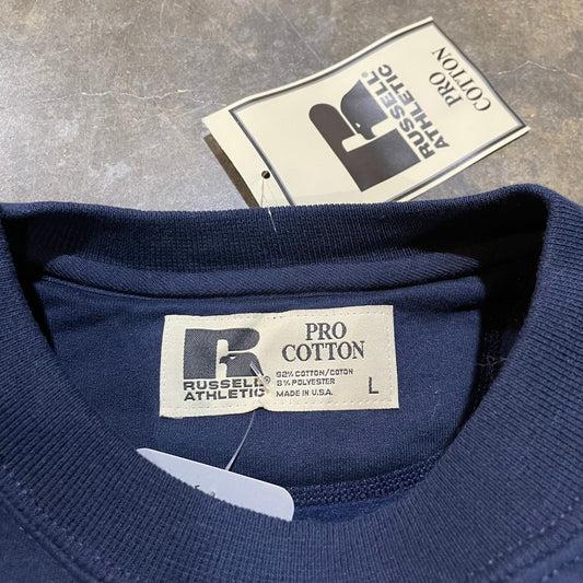 Auburn Baseball Navy Russell Crew