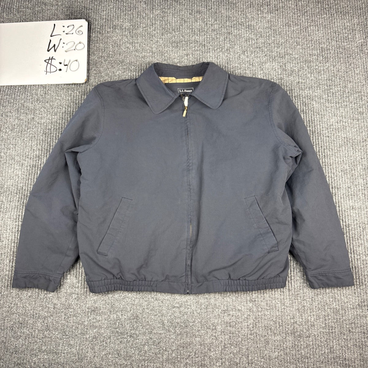 L.L.Bean Harrington Jacket - Navy (M)