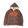 American Eagle Zip Hoodie - Brown (M)