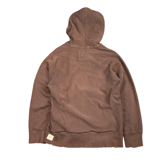American Eagle Zip Hoodie - Brown (M)