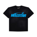 Hellstar Classic T-Shirt Black/Blue Gel Print