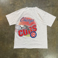 Grey Chicago Cubs Salem Wrap Around Graphic Tee