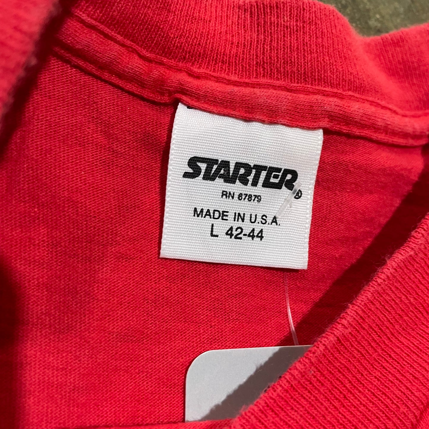 1989 Starter Detroit Red Wings Goal Tee