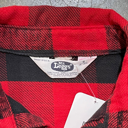 Red and Black Mr Leggs Flannel