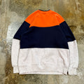 Auburn Colorblock Nutmeg Crest Logo Crew