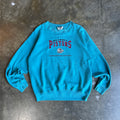Vintage Detroit Pistons Sweatshirt - Teal