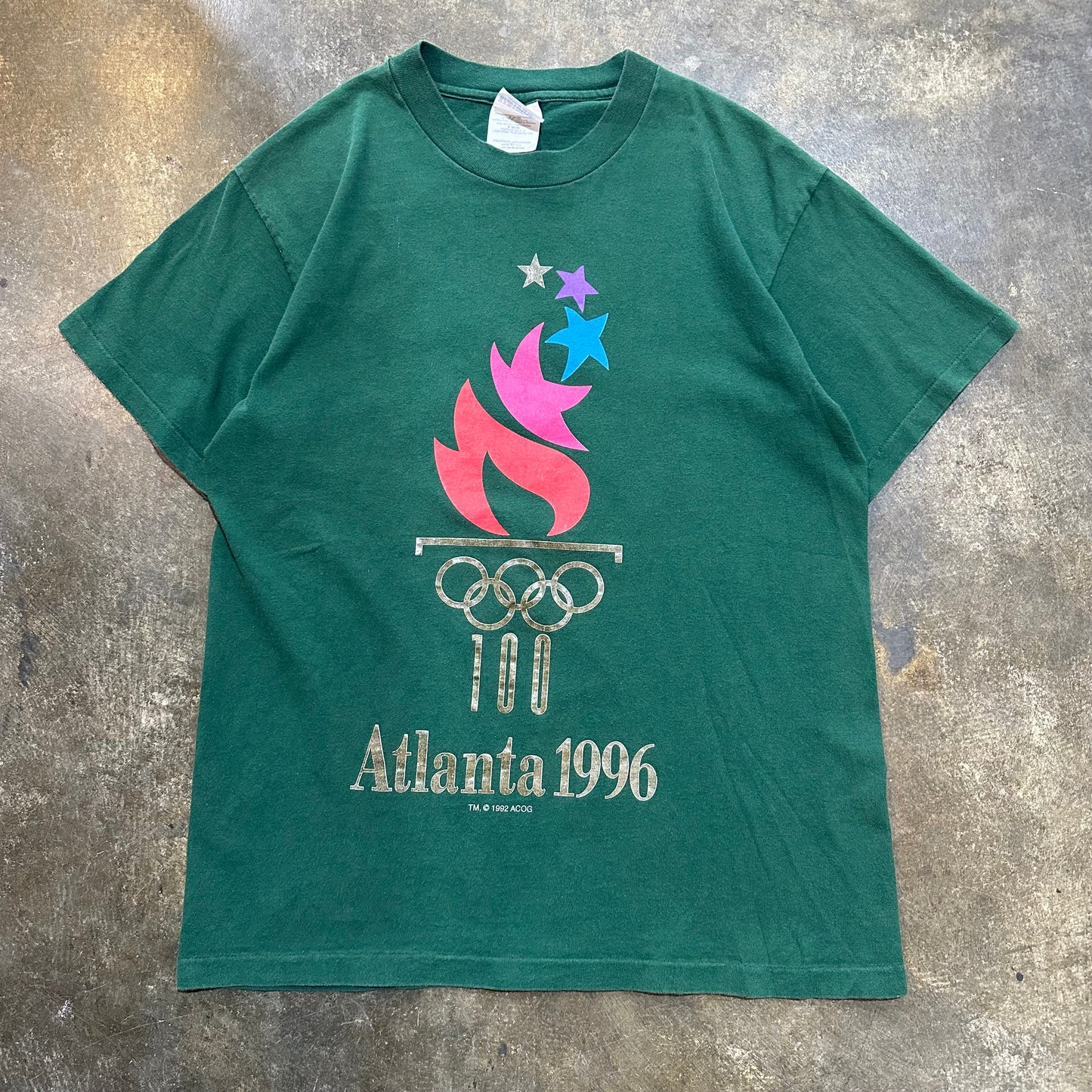 Green '96 Olympic Logo Tee