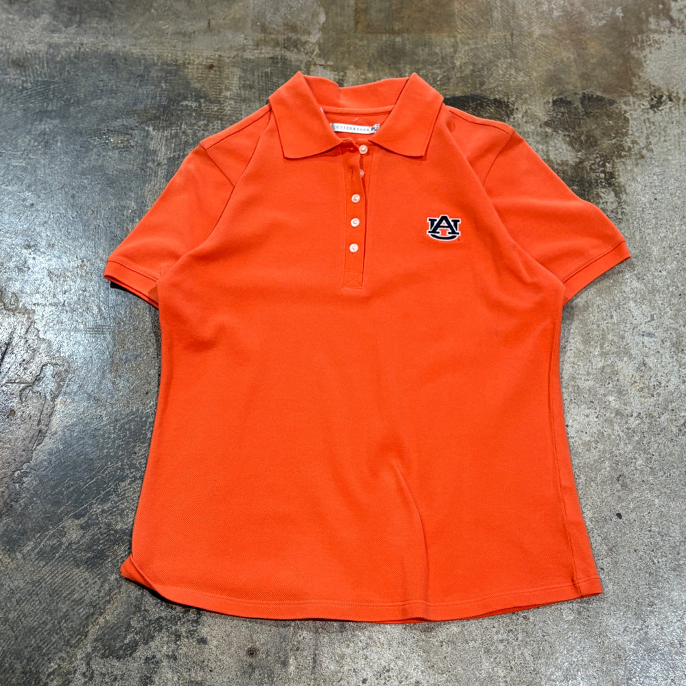 DS Women's Orange Auburn AU Cutter & Buck Polo 3