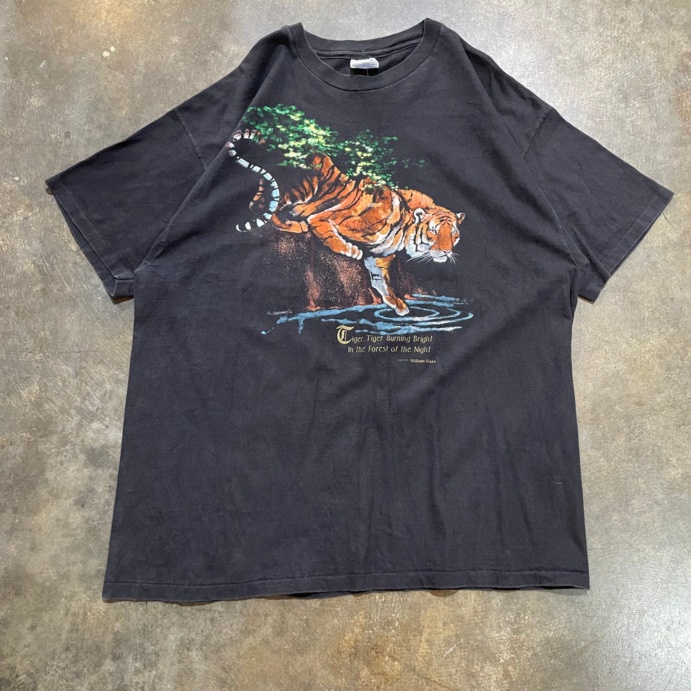 Black Tiger art Tee