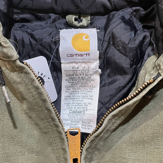 Olive Green Carhartt Hooded Jacket44