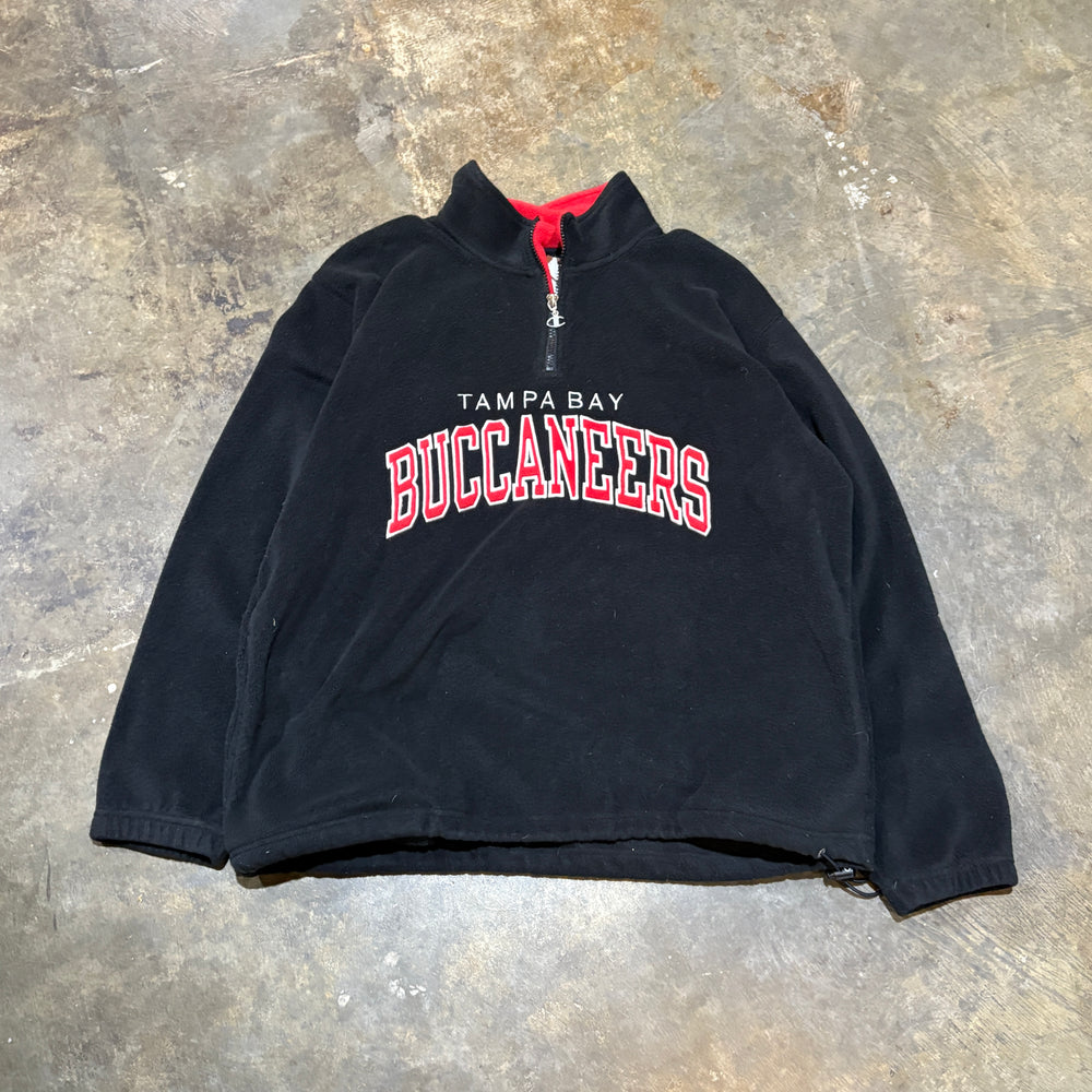 Black Tampa Bay Buccaneers Quarter-Zip