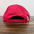 DS Red Atlanta Hawks Yellow Brim Hat