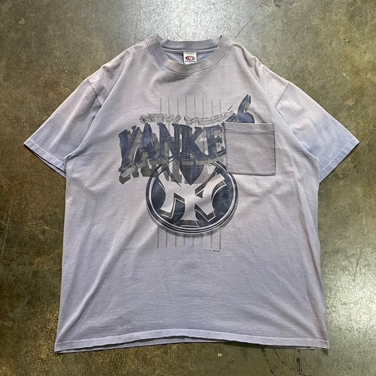 New York Yankees Pocket Faded Tee