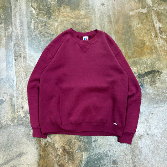 Maroon Russell Blank Crew