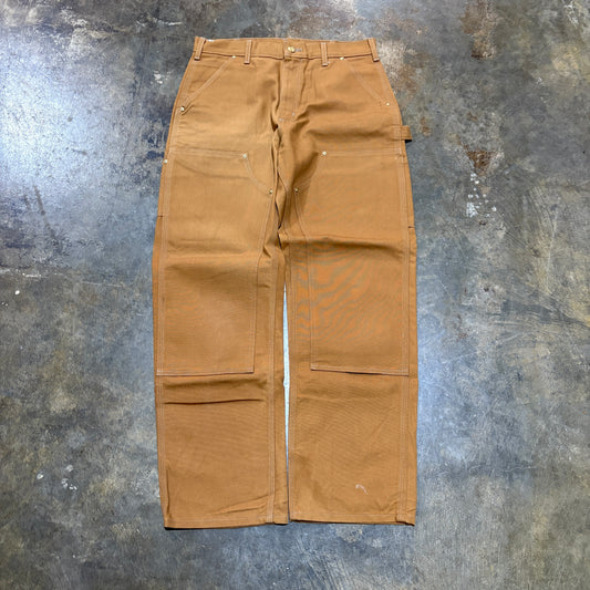 Tan Carhartt Double Knee Pant 0218