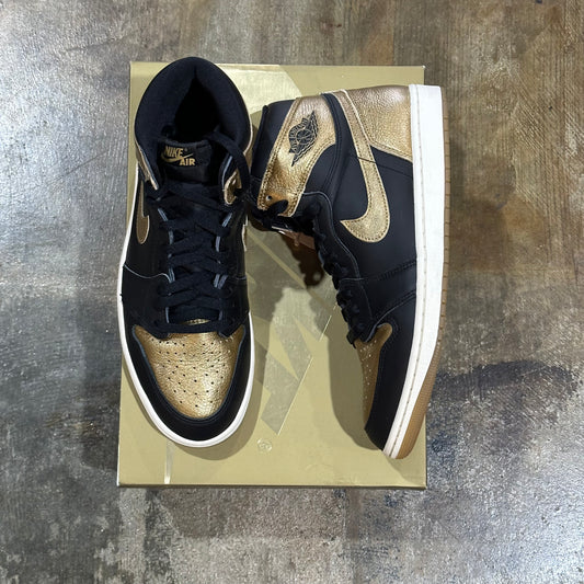 Jordan 1 Black Metallic Gold