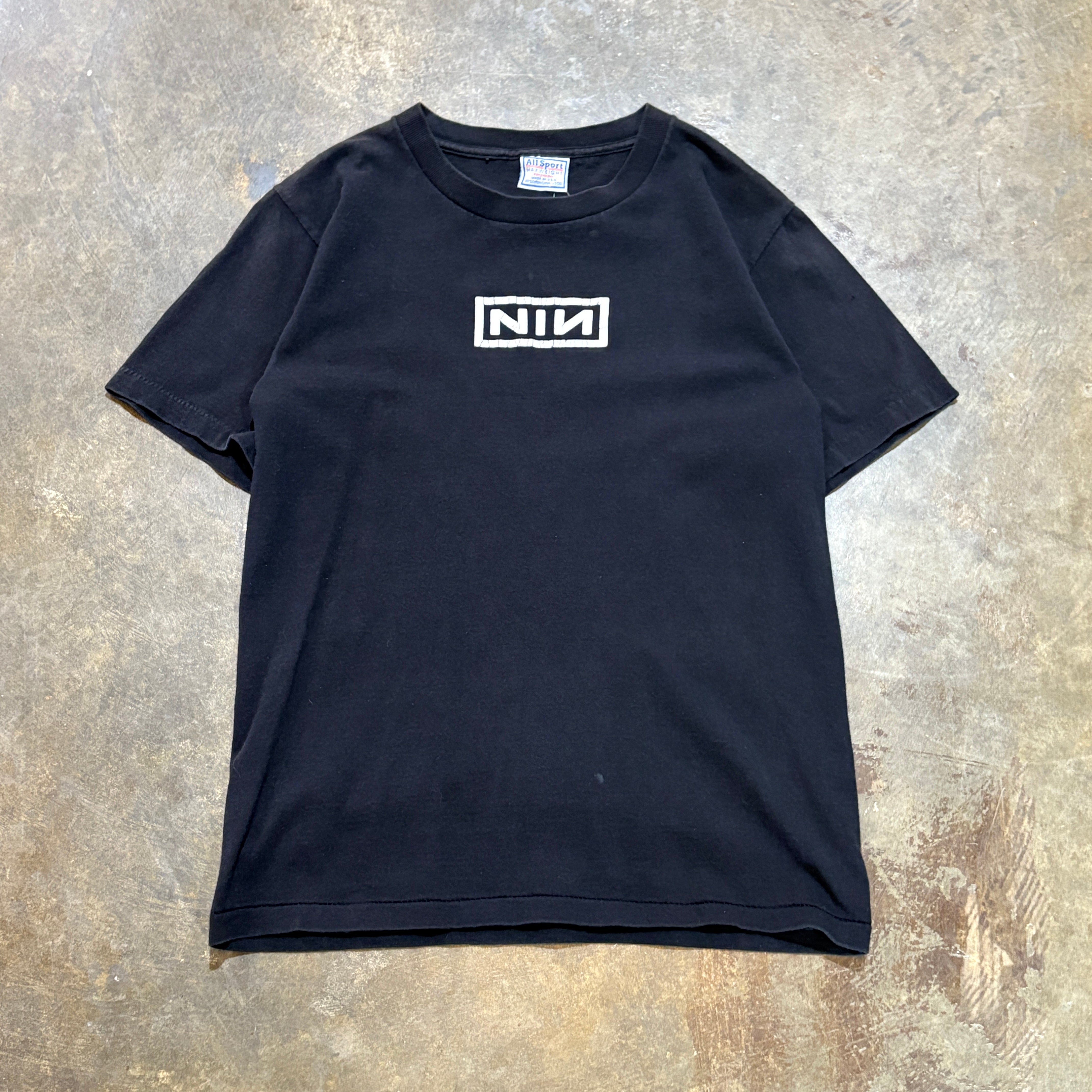 Simple Nine Inch Nails Box Logo Tee Allsport