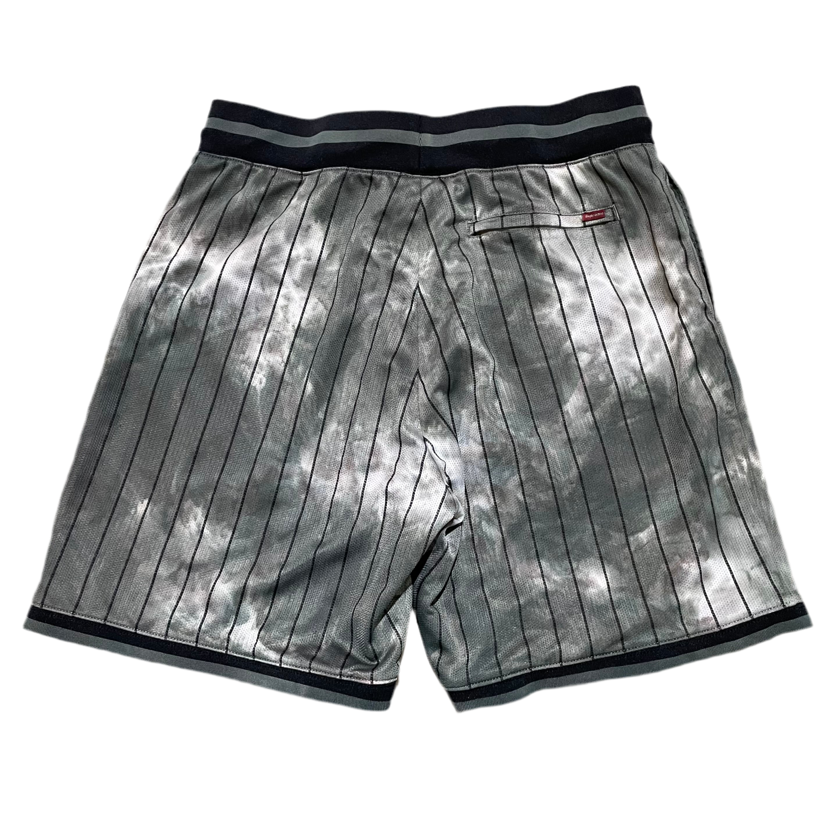 Used Supreme Dyed Basketball Shorts Black