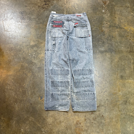 2000s Ecko Unlimited Distressed Denim Jeans (L)