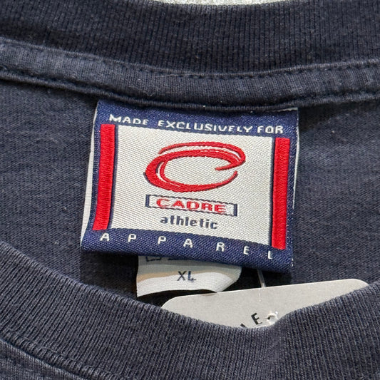 Cadre Auburn Embroidered Navy LS Tee