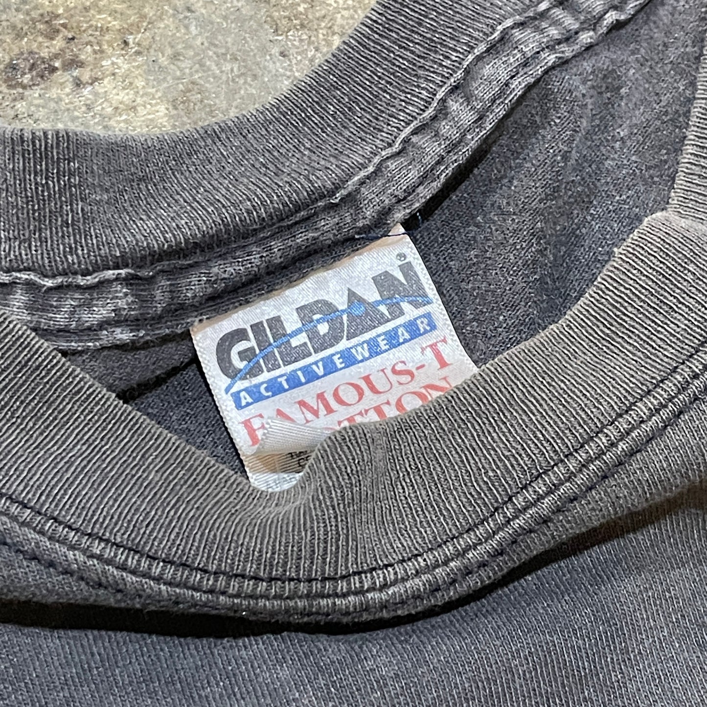 Faded Black 2000 Lakers Rap Tee