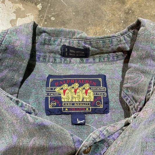 Ralph Lauren Purple/Green Button Up1