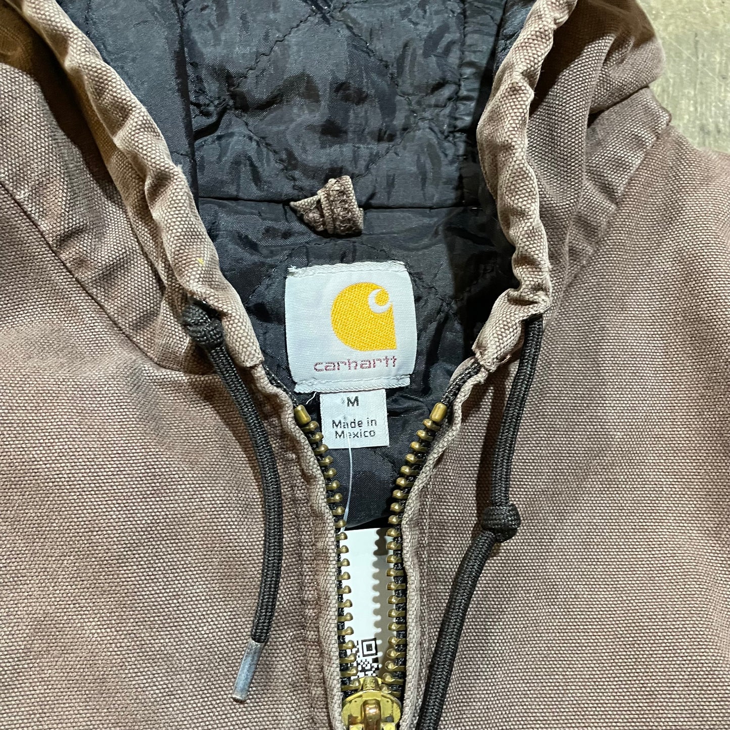 Brown Carhartt Hooded Jacket