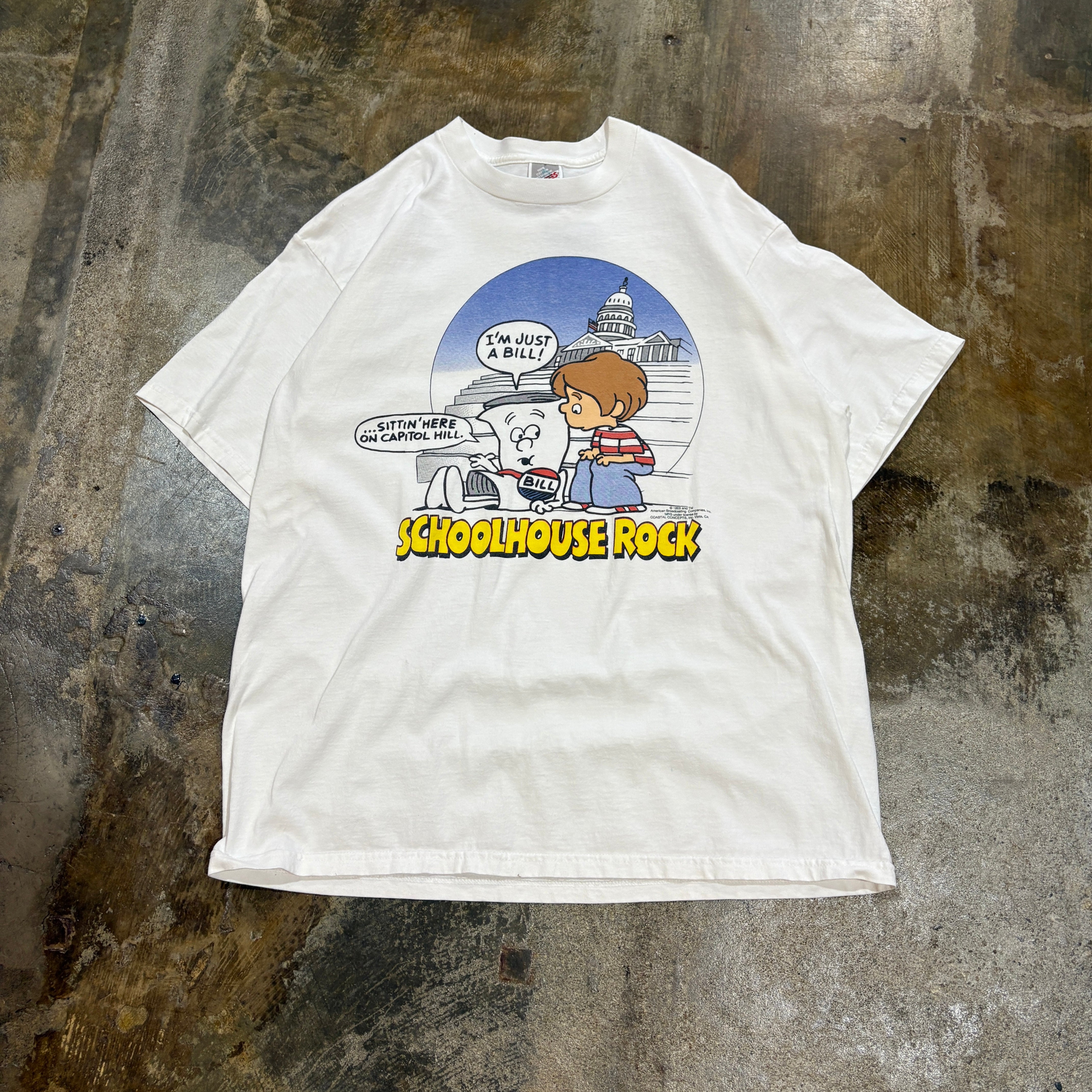 School House Rock Just a Bill Tee
