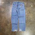 Flannel Lined Carhartt Jeans 8