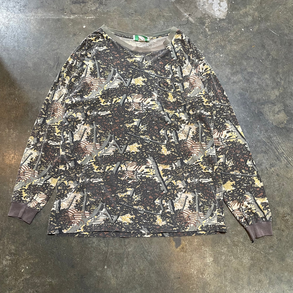 Bush Land Camo Ls Pocket T