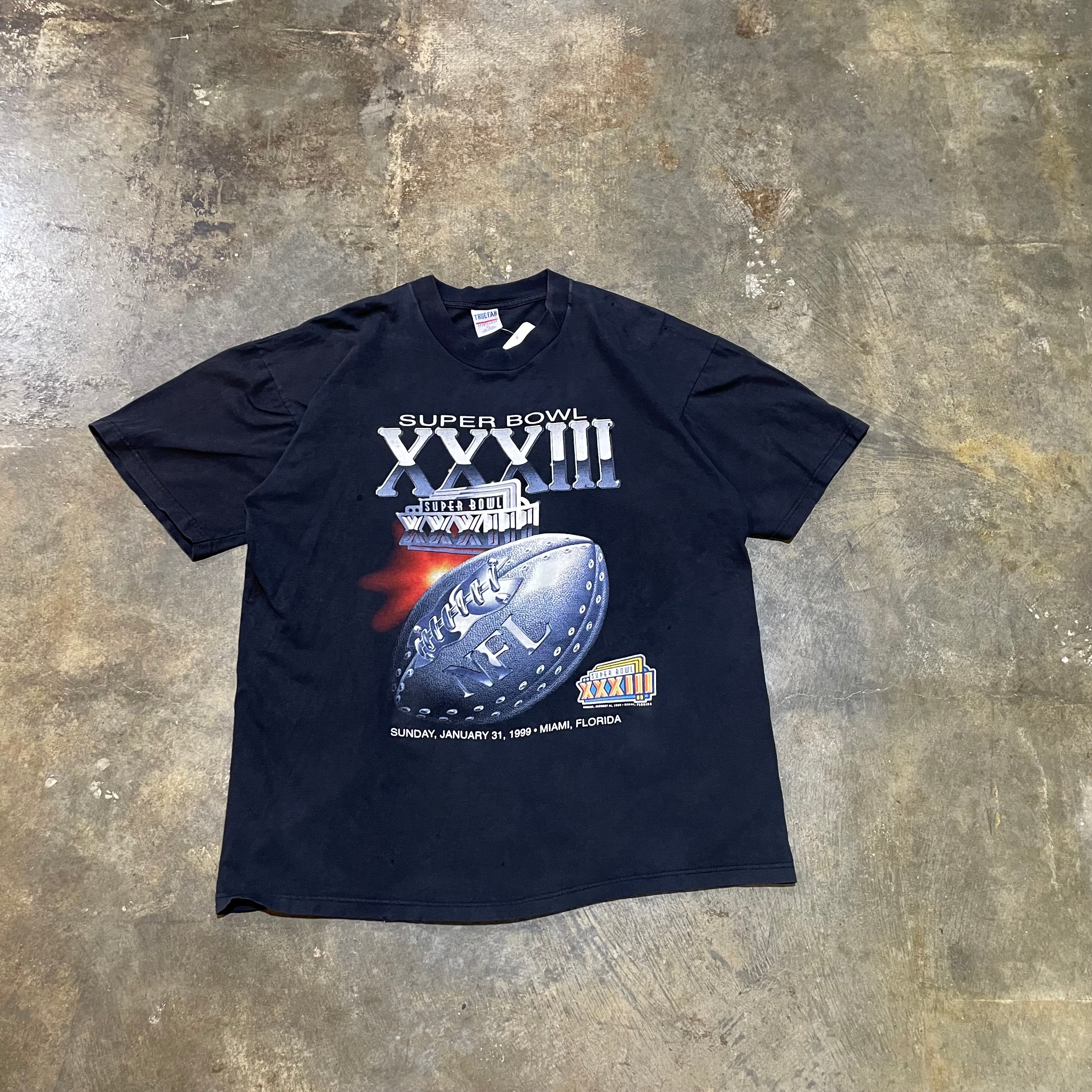 Black Super Bowl XXXIII  Tee