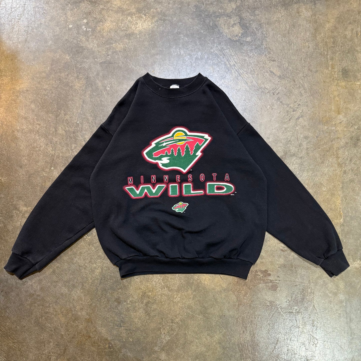 Minnesota Wild Logo 7 Crew