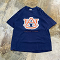 Navy Fuzzy AU Auburn Tee