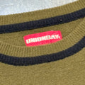 Y2K Unionbay Stripe Sleeve Knit Pullover (S)