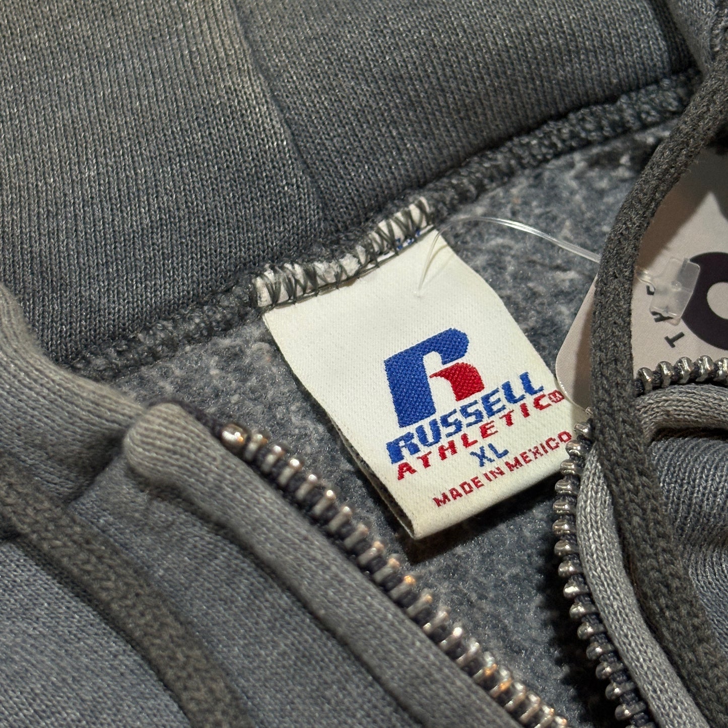 Faded Russell Zip-Up Hoodie