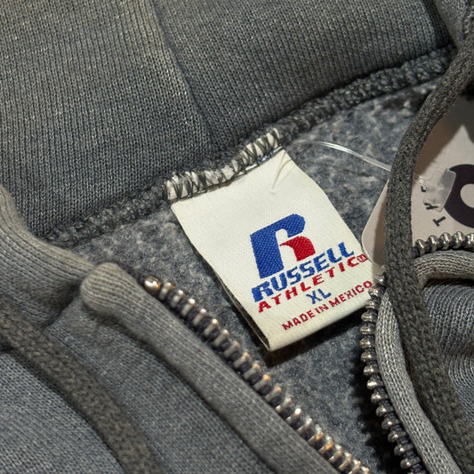 Faded Russell Zip-Up Hoodie