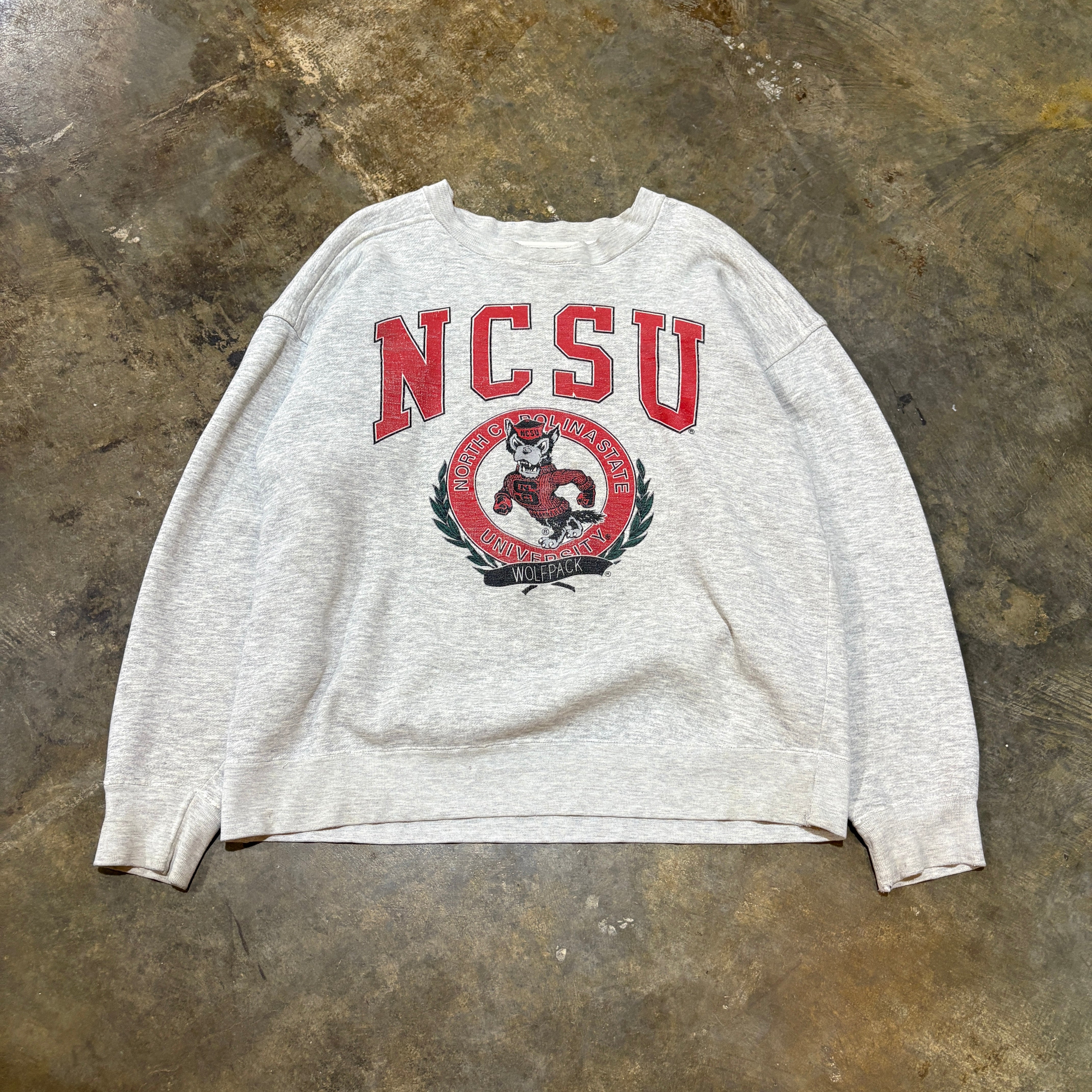 NCSU Grey Sweatshirt Crew