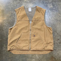 Carhartt Tan Zip Vest